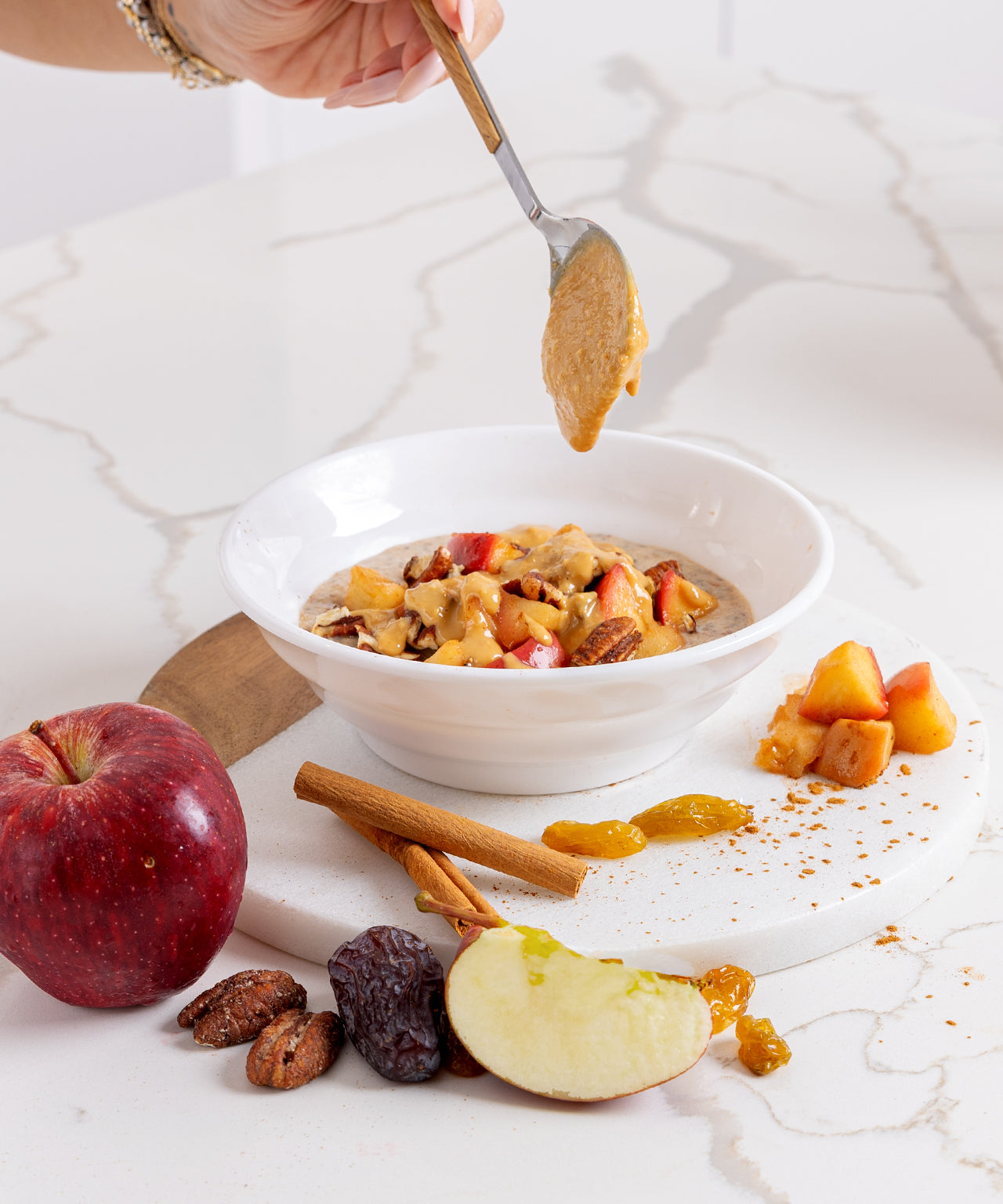 APPLE CINNAMON CHIA OATMEAL MIX