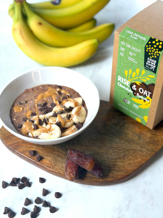 CHOCOLATE BANANA OATMEAL