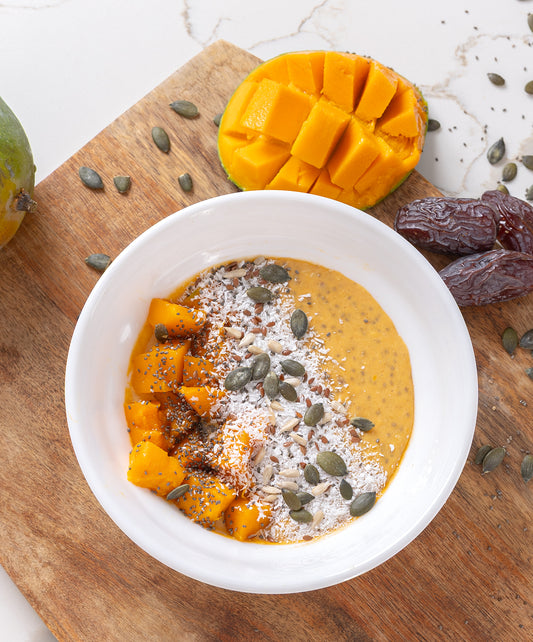 MANGO COCONUT CHIA OATMEAL MIX