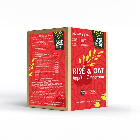 APPLE CINNAMON CHIA OATMEAL MIX