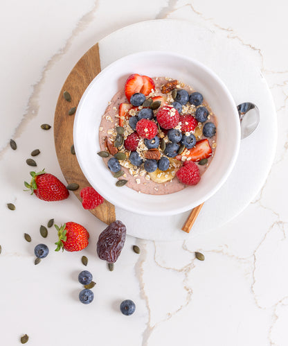 STRAWBERRY ALMOND CHIA OATMEAL MIX